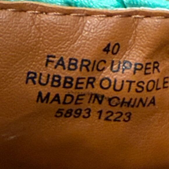 Women’s Kurt Geiger London Eagle Crochet Cork Slide Sandals shoes size 9.5 (40) - Picture 8 of 8